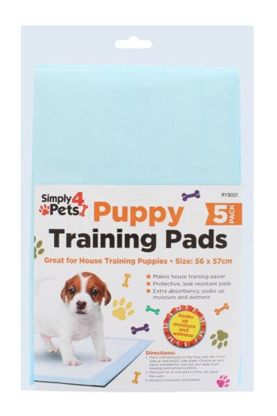 Training pads. Puppy. Dog.