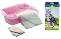 Cat litter tray liners.