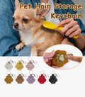 Furr keepsake keyring. Cat and dog furr. Memorial dog and cat keychain. Paw shaped furr holder.