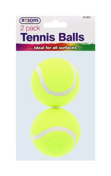 Tennis balls. Pack of two. Dog toy.