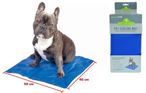 Pet cooling mat. Suitable for dogs and cats. Cooling gel mat.