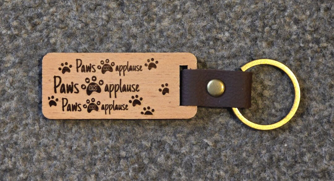 Paws keychain