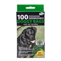 Dog poo bags. Lemon fresh fragranced. Extra strong. Tie handles. Dog.
