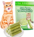 Cat grass sticks. Healthy treat sticks for cats. Teething sticks.